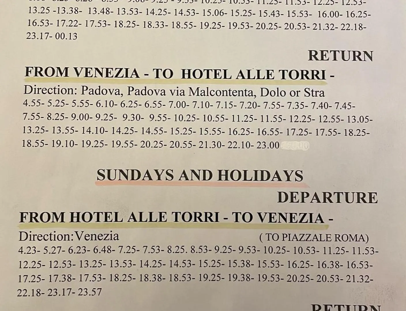 Alle Torri Marghera